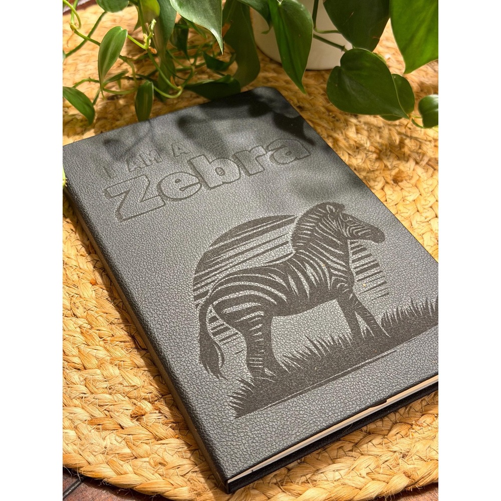 I Am A Zebra Hardcover Journal, chronic illness, rare disease